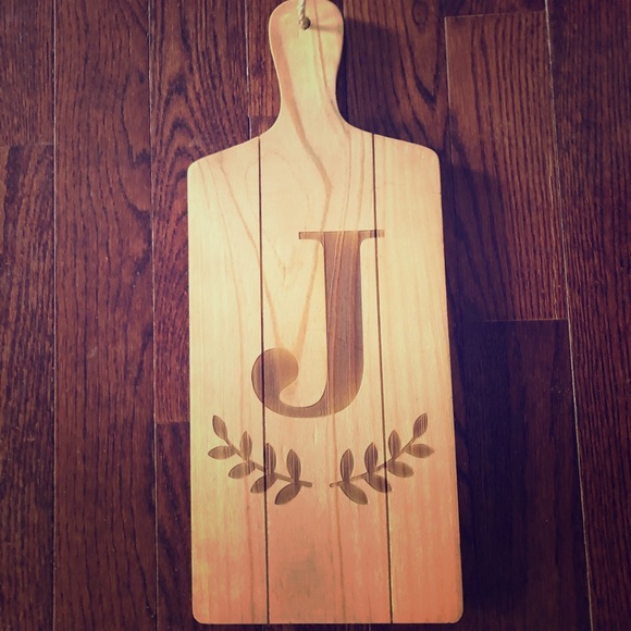 Other - Monogrammed ‘J’ Cutting Board
